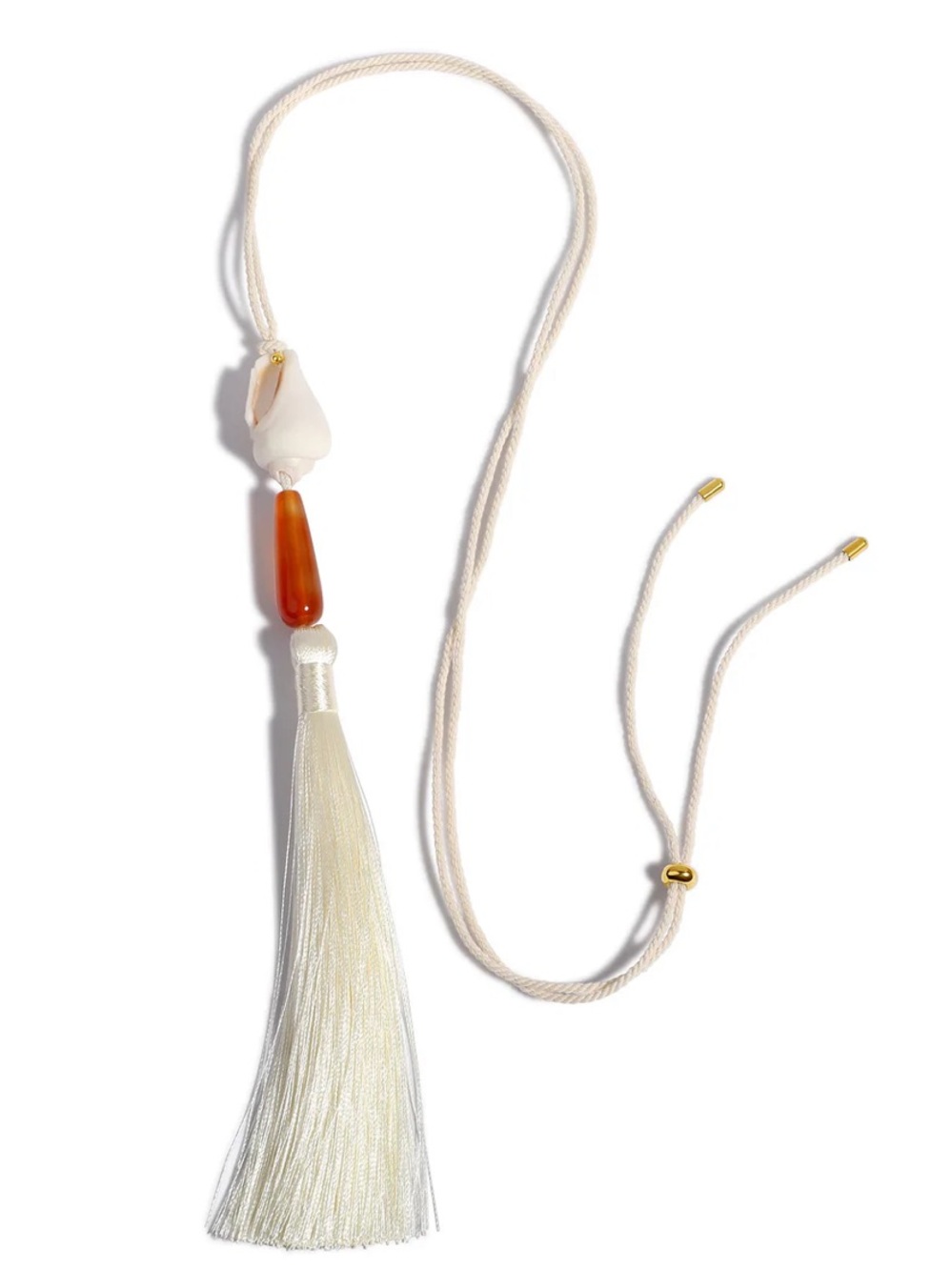 Myamar Rosie Necklace In White
